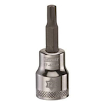 Socket Driver Bit, 3/8 in Drive, T27