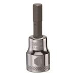 Socket Driver Bit, 3/8 in Drive, 7 mm