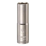 Deep Length Socket, 1/2 in Hex Drive, 5/8 in, 6 Points