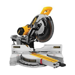 Double Bevel Sliding Compound Miter Saw, 12 in Dia Blade, 5/8 in