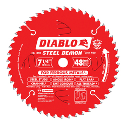 Steel Demon; Circular Saw Blade, 7 in Dia x 0.087 in THK