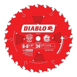 Framing Saw Blade, 8 to 8-1/4 in Dia x 0.063 in THK