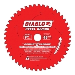 Steel Demon; Circular Saw Blade, 9 in Dia x 0.063 in THK