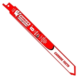 High Performance Saw Blade, 8 in L, 20 TPI TPI, Bi-Metal Body