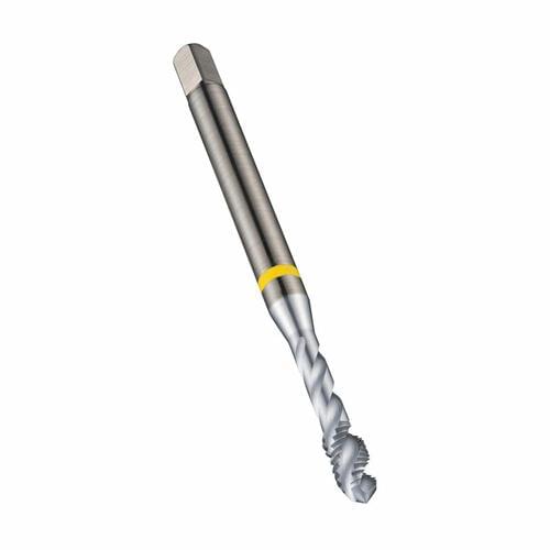 M10 x 1.50 mm M Machine Tap Spiral Flute 40deg., Yellow Shark