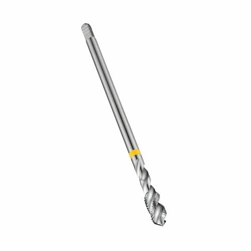 M10 x 0.75 mm MF Machine Tap Spiral Flute 40deg., Yellow Shark