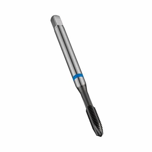 M10 x 1.50 mm M Machine Tap Spiral Point, Blue Shark