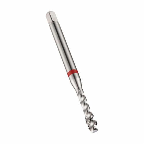 M3 x 0.50 mm M Machine Tap Spiral Flute 45deg., Back Tapered, Red Shark
