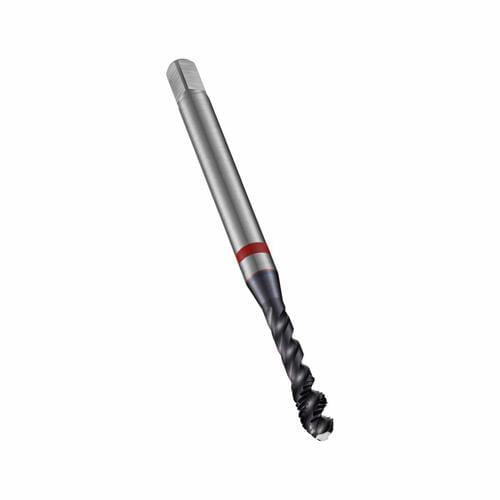 M3 x 0.50 mm M Machine Tap Spiral Flute 45deg., Back Tapered, Red Shark