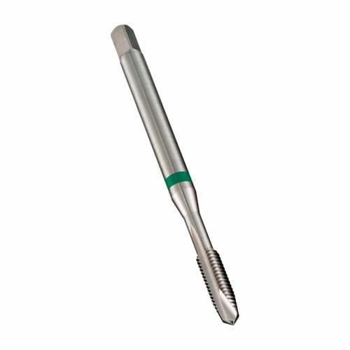 M3 x 0.50 mm M Machine Tap Spiral Point, Green Shark