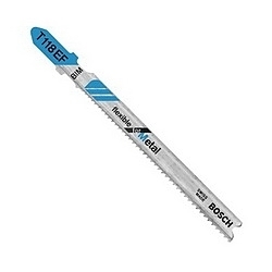 Flexible Jig Saw Blade, 3-5/8 in L x 0.3 in W