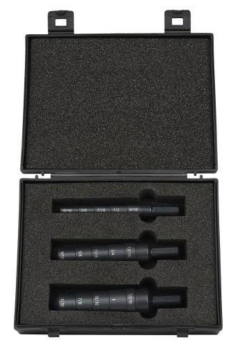 Fractional Multi-Step Reamer Set, 3 Pieces, M2 HSS