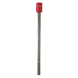 Contractor Grade Stake Flag, 2-1/2 in H 3-1/2 in W, Red