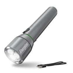 Vision HD Metal Flashlight, LED Bulb, Aluminum Housing, 1000 Lumens Lumens