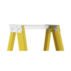 6500 Extra-Heavy Duty Platform Step Ladder, 4 ft H Ladder, 300 lb Load, Fiberglass