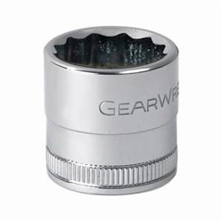 Standard Length Socket, 1/2 in, 13 mm, 6 Points