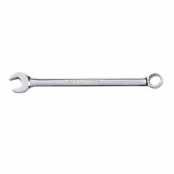 Long Length Open End Combination Wrench, 3/8 in Wrench, 12 Points