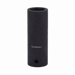 Deep Length Socket, 1/2 in, 9/16 in, 6 Points