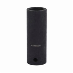 Deep Length Socket, 1/2 in, 33 mm, 6 Points
