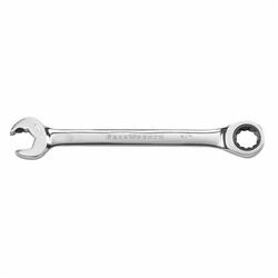 Open End Combination Wrench, 9/16 in Wrench, 12 Points