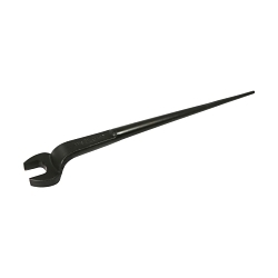 Structural Wrench, 1-1/8 in Wrench, Offset Head, 16-3/4 in L, Black Oxide