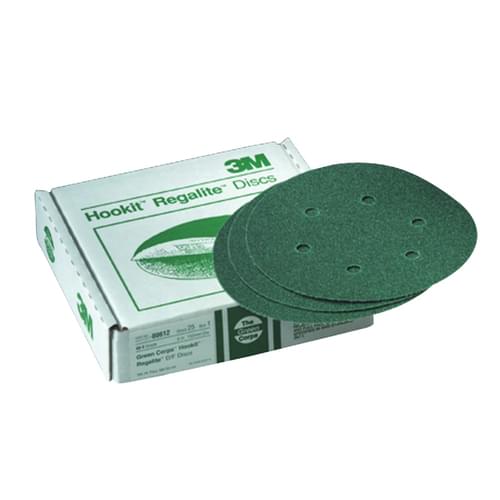 Green Corps, Hookit, Disc Sheet Dust Free, 80, E-weight, 00612, 6 in (15.24 cm)