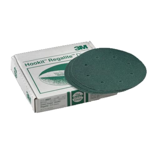 Green Corps, Hookit, Regalite, Disc Dust Free, 00621, 80, E-weight, 8 in (20.32 cm)