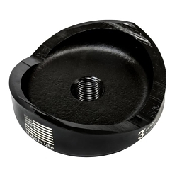 1431AV Round Replacement Punch, 3-1/2 in Dia Cutting, 3 in Conduit/Pipe, Metal
