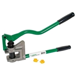 709 Manual Stud Punch, 7/8 in Dia Cutting, 7/8 in Conduit/Pipe, Steel