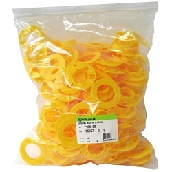 Greenlee;712A100 Bushing, 1.28 in ID x 1.34 in OD Dia, PVC Coated