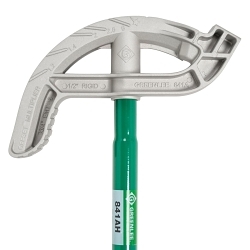 Hand Bender Head With Handle, 10/22.5/30/45/60 deg Bend, 5-1/8 in Bend Radius
