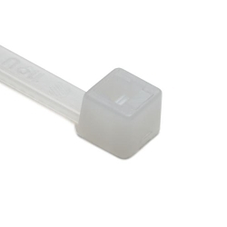 Standard Cable Tie, 5.8 in L x 0.14 in W x 0.05 in THK, Polyamide 6.6, Natural