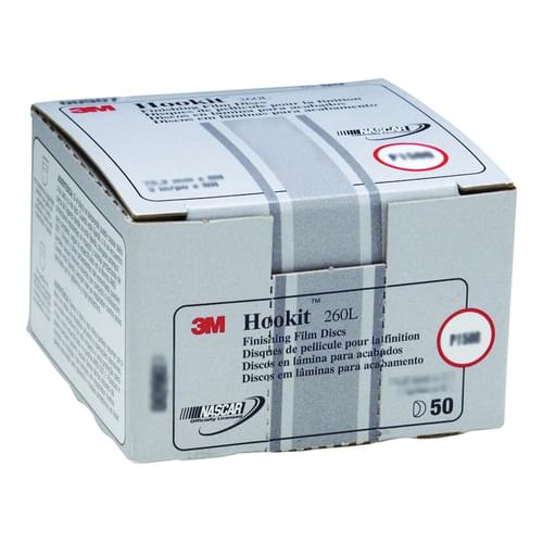 Hookit, Finishing Film Disc, 260L, 00910, P800, 3 in (7.6 cm)