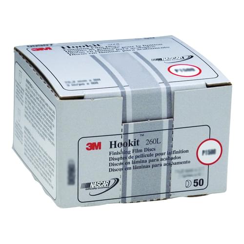 Hookit, Finishing Film Disc, 260L, 00955, P600, 5 in (12.7 cm)