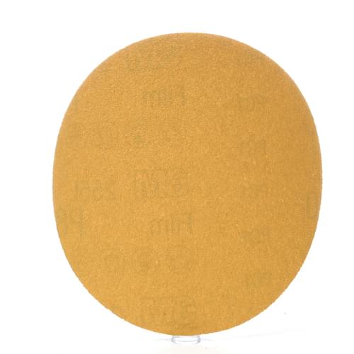 Hookit, Gold Film Disc, 255L, P80, 5 in x NH (127 mm x NH)