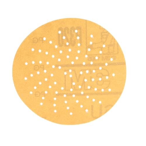 3M Xtract, Paper Disc 216U, P320, A-weight, 3 in (76.2 mm), Die 300LG, 100/Pack
