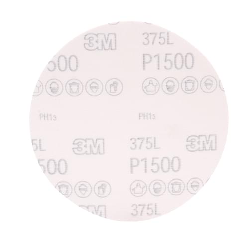 Hookit, Film Disc, 375L, P1500, 6 in x NH (152.4 mm x NH)