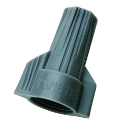  Flame-Retardant Wire Connector, Positive Grip/Winged Shell, 18 to 6 AWG Solid/Stranded Copper Wire