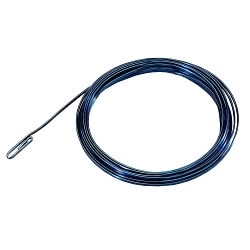 Replacement Fish Tape, 0.125 in W x 0.06 in THK Tape, 240 ft L Tape, Flat Profile, Blue