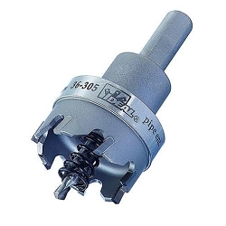 TKO; Hole Cutter, 1-3/8 in Dia, 1/4 in D Cutting, Carbide Tip Cutting Edge