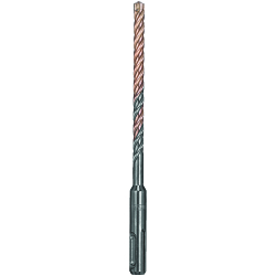 HIGH IMPACT CARBIDE; Hammer Drill Bit, 1/4 in Drill Bit, 25/64 in SDS-Plus Shank