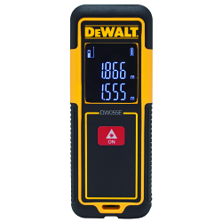 Laser Distance Measurer, Plastic, 55 ft Measuring