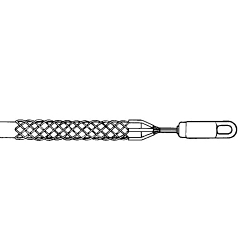 Closed Mesh K-Basket Cable Pulling Grip, 2.5 to 2.99 in Cable