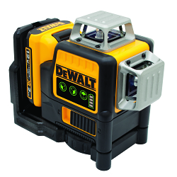 Auto-Leveling Cordless Line Laser Level Kit 100 ft Measuring