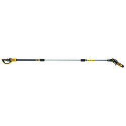 Brushless Cordless Pole Saw, 8 in L Bar/Chain, 20 V DC, Li-Ion Battery