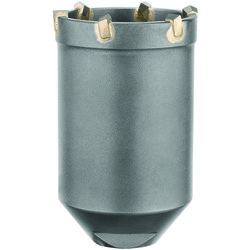 2-Piece Core Bit, 5 in Drill, 5 in Drill - Decimal Inch, Carbide