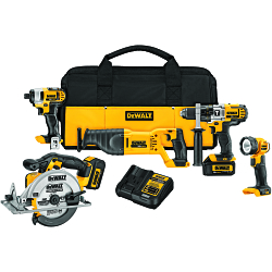 5-Tool Compact Cordless Combination Kit