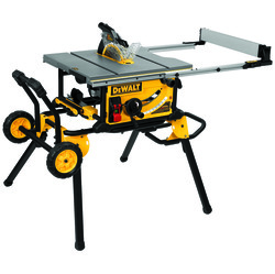 Jobsite Table Saw, 10 in Dia Blade, 5/8 in Arbor/Shank