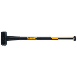  Sledge Hammer, 36 in OAL, 10 lb Steel Head, Fiberglass Handle