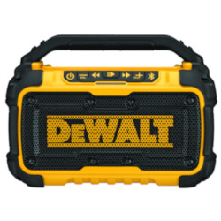 12V/20V MAX* Corded/Cordless Jobsite Bluetooth Speaker, 12 V AC, Li-Ion Battery